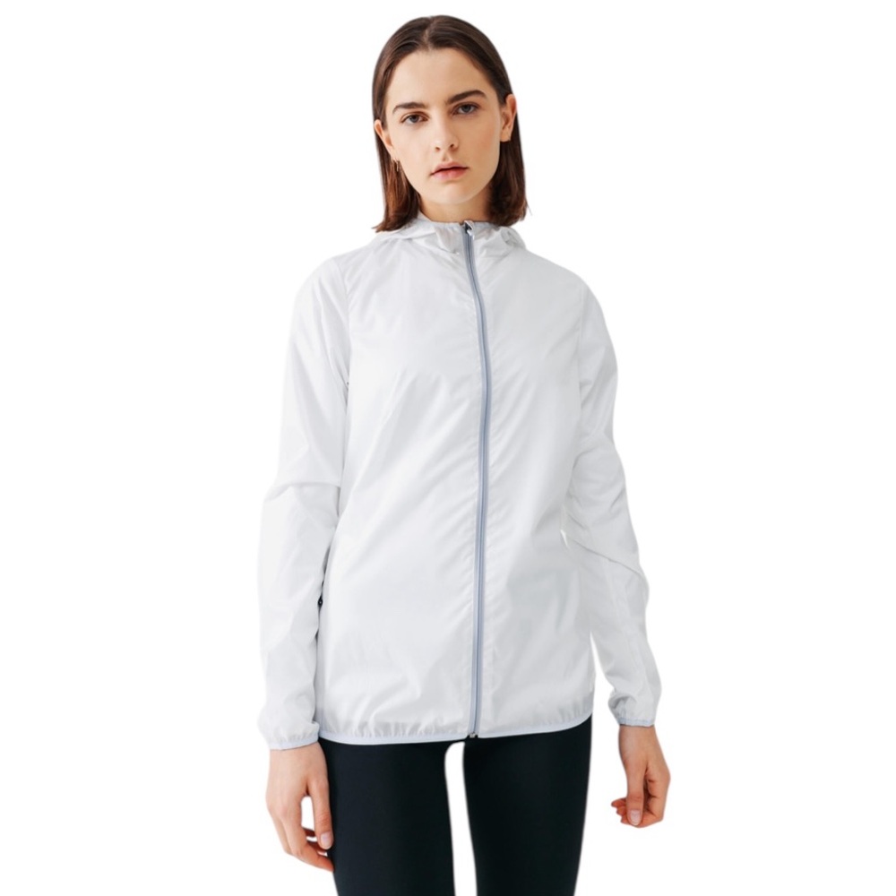 Asics Icon‎ Women's White Running Jacket size small S